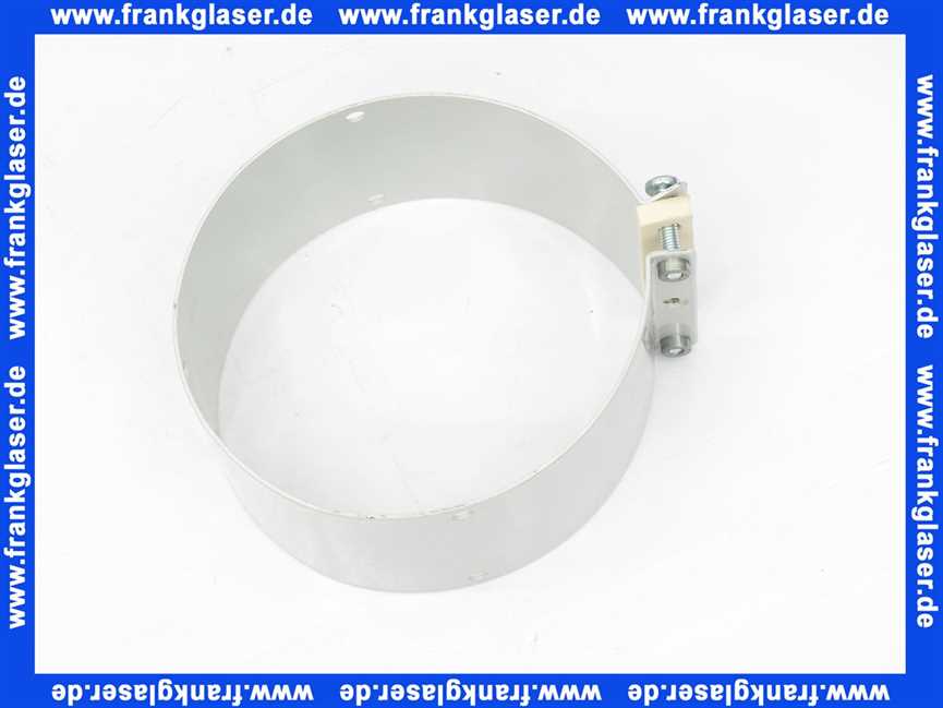 Vaillant Schelle Luftrohrschelle (95,5 x 55 grau-beige) 282513