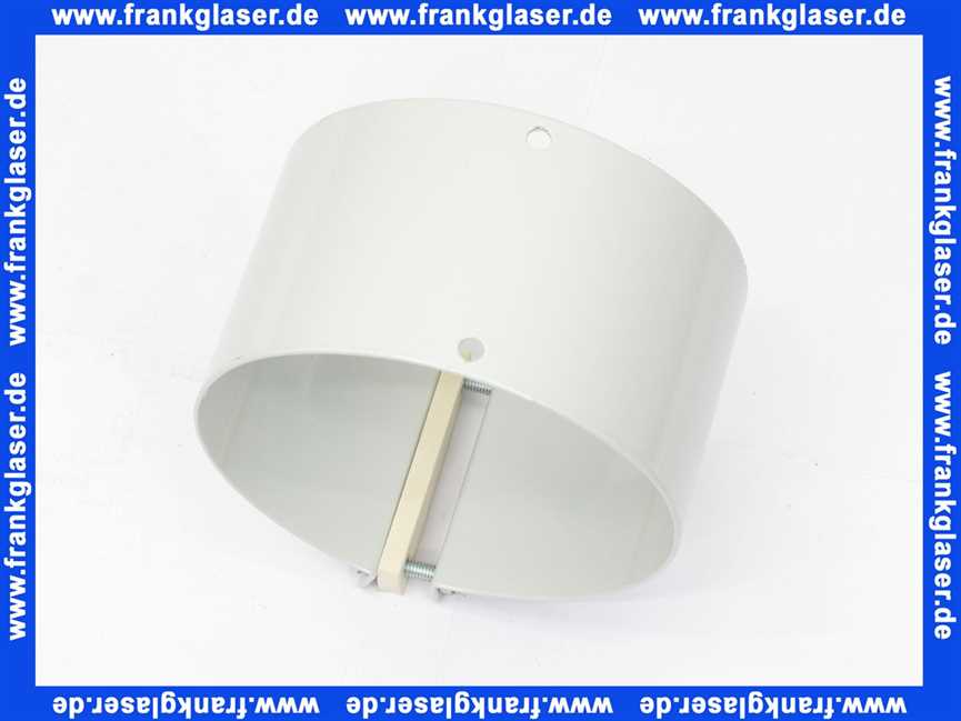 Vaillant Schelle Luftrohrschelle (95,5 x 55 grau-beige) 282513