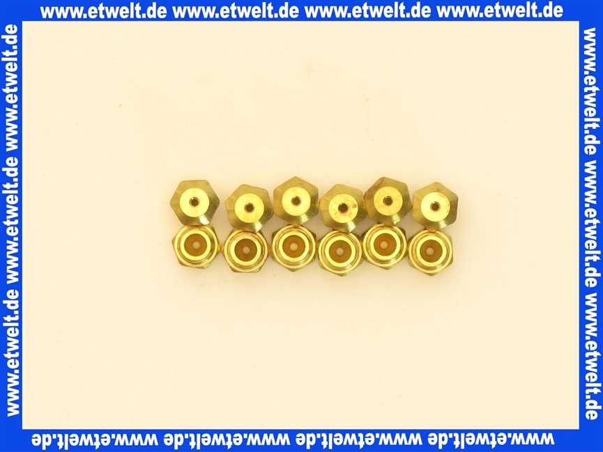 Vaillant Brennerdüse, 1,18, (x12) 291202