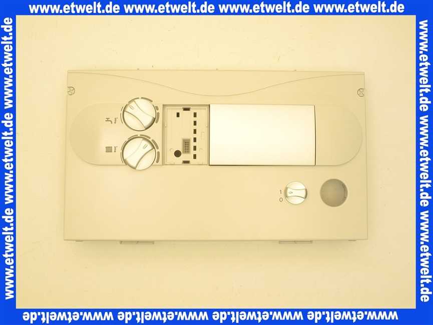 Vaillant Gehäuse, Vorderteil 295260