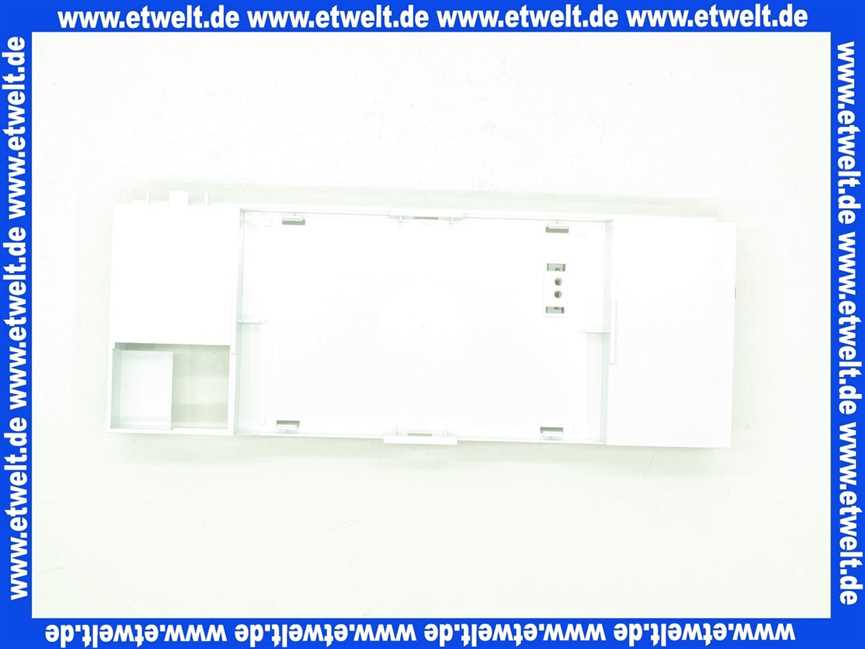 Vaillant Gehäuse, Mittelteil mit Kabelbaum 295308