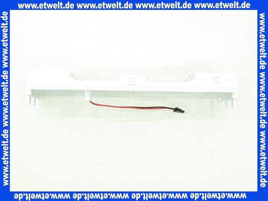 Vaillant Gehäuse, Mittelteil mit Kabelbaum 295308