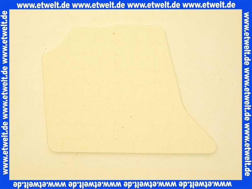 Vaillant Isolierplatte, links 459761