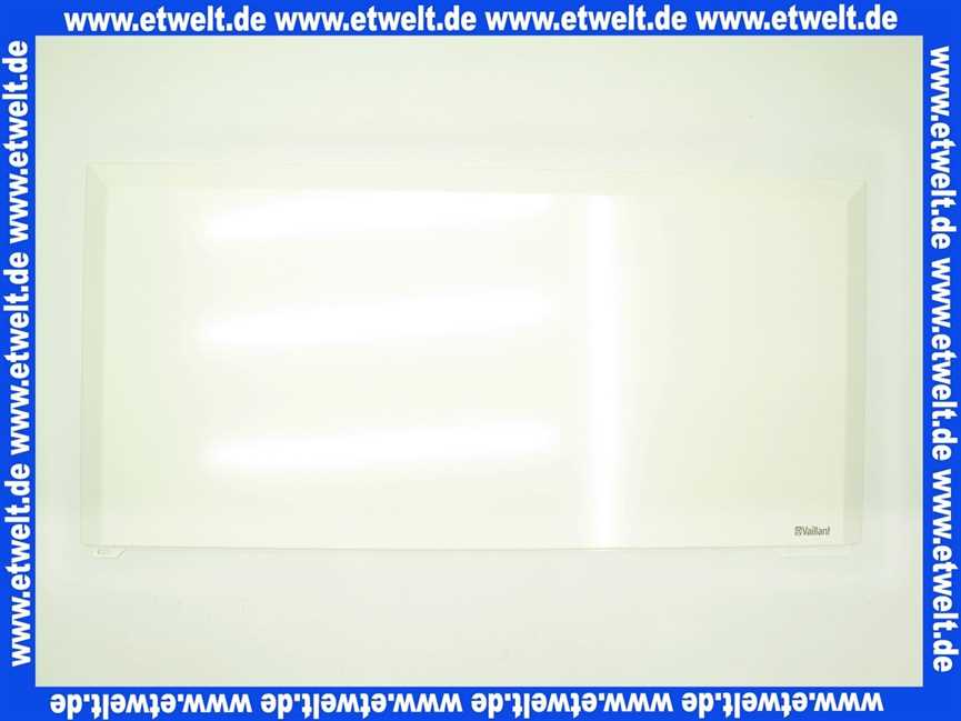 Vaillant Frontblech 545467