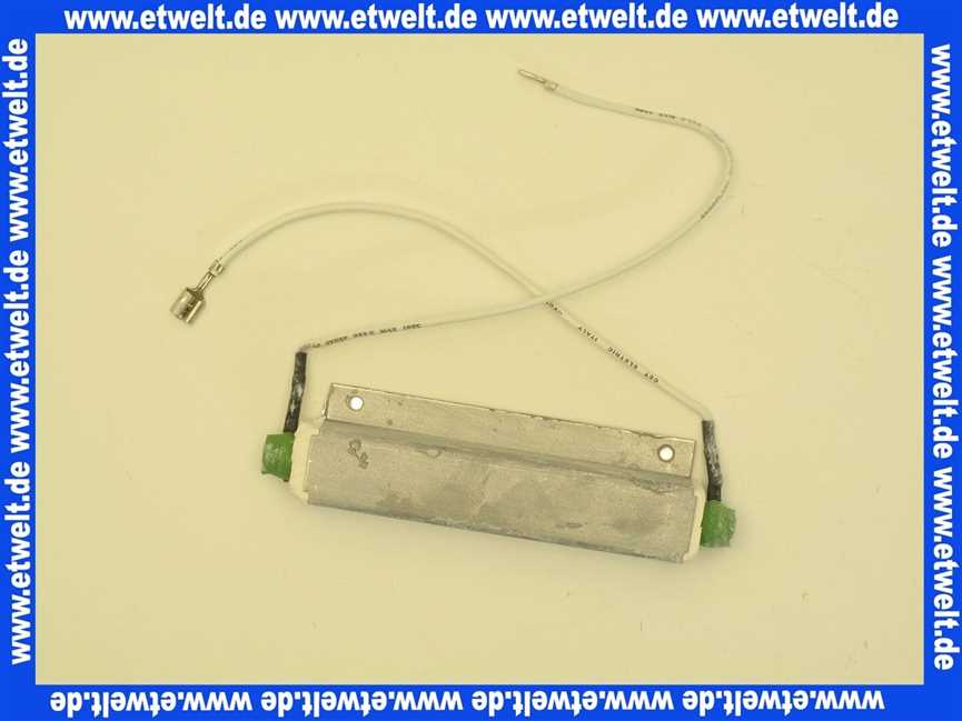 Vaillant Steuerwiderstand 549910