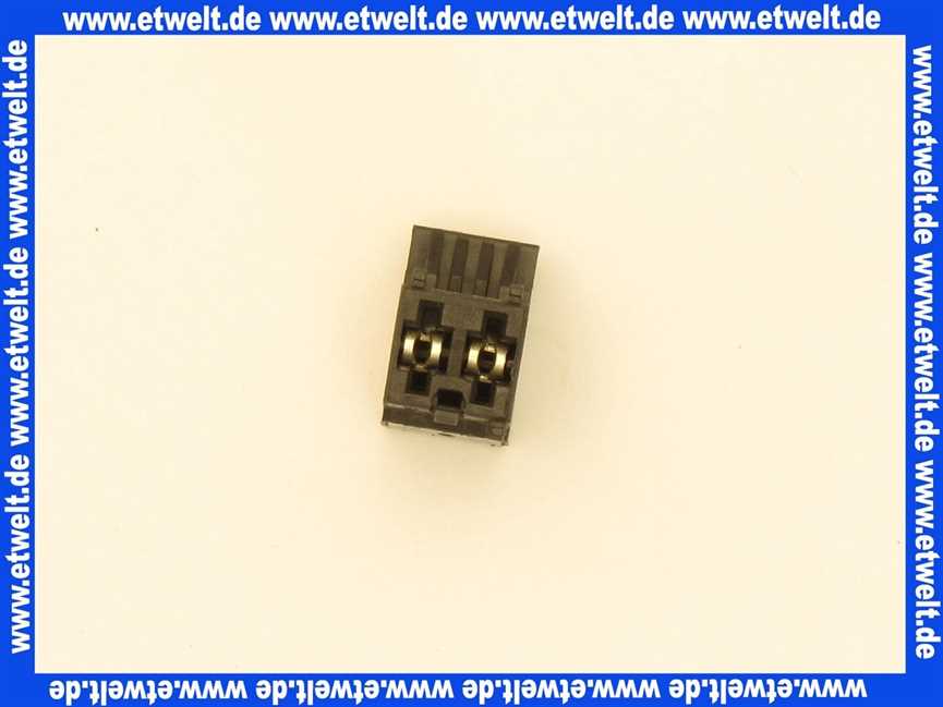 Vaillant Steckverbinder, Rast 5, 2-polig 733632