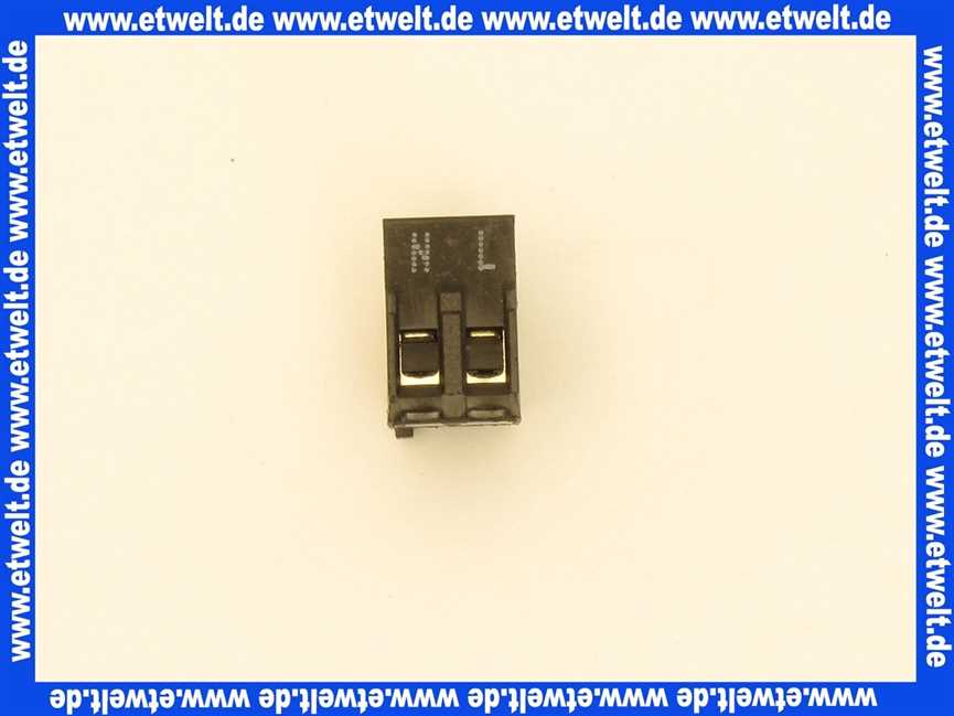 Vaillant Steckverbinder, Rast 5, 2-polig 733632