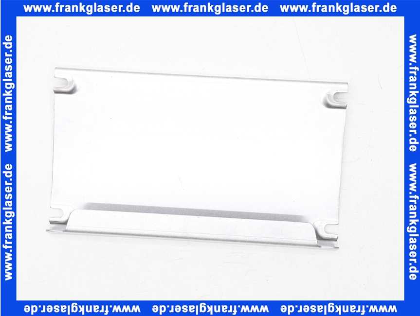 Abdeckplatte Vaillant-Nr. 8000010597