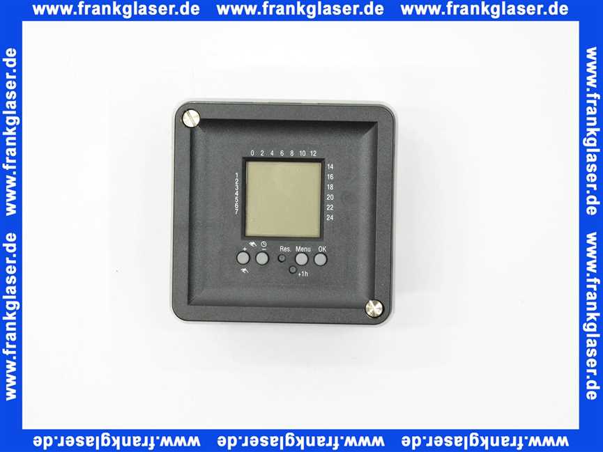 Vaillant Schaltuhr, 1-Kanal digital VRC 9567 961271