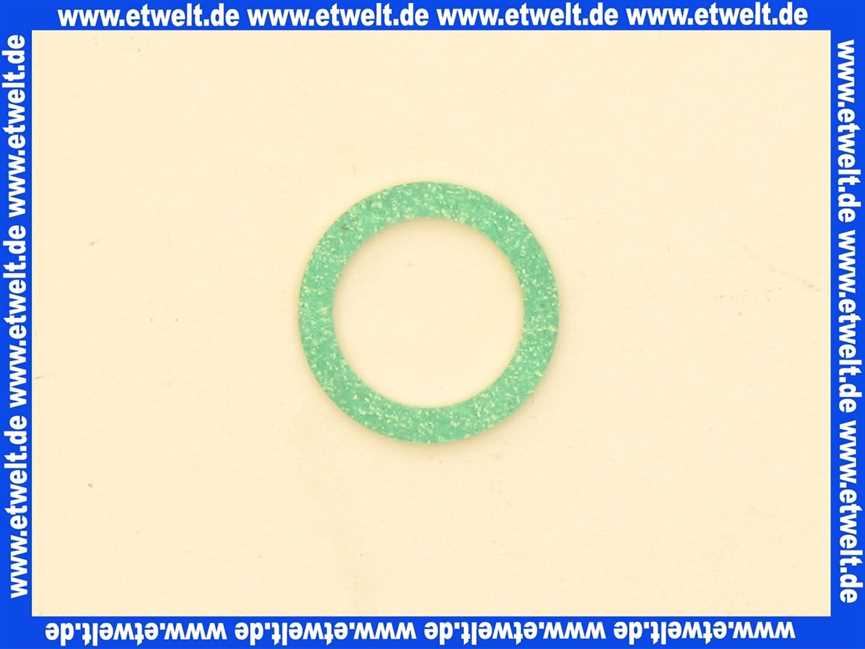 981142/1 Vaillant Dichtung 1 Stück 13,0 x 18,3 x 1,5