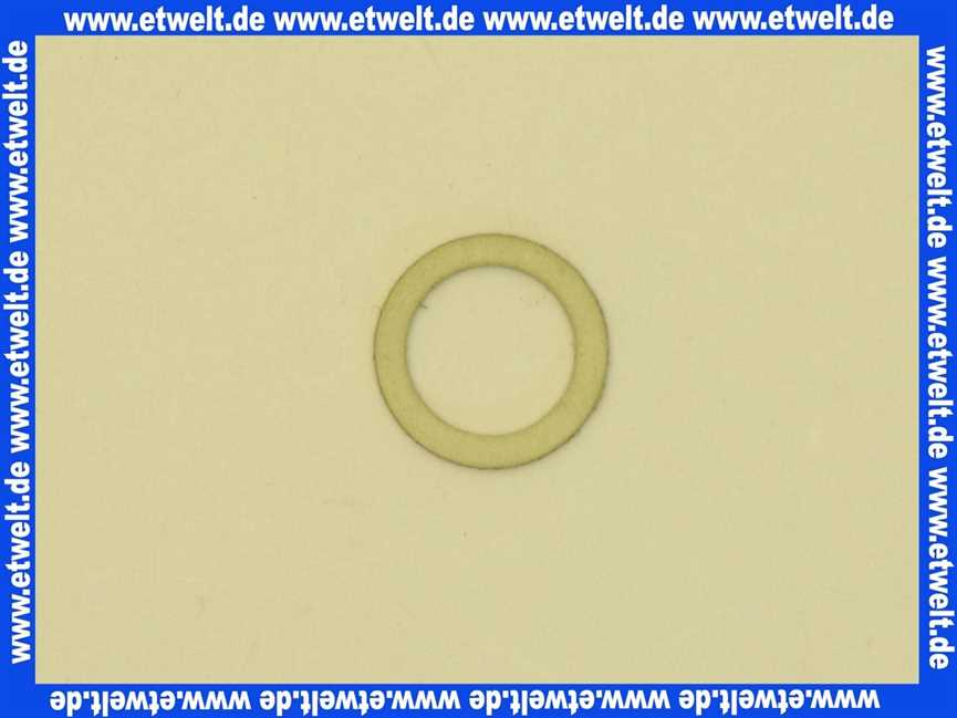 Vaillant 981161 Dichtung 1 Stück 18,3x13x1,2