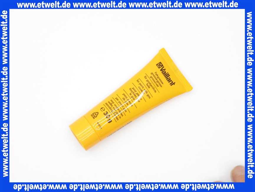 Vaillant Fett, Gas 990112