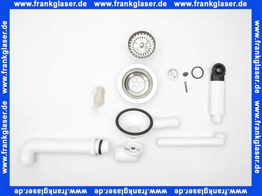 82760061 Villeroy&Boch Ablaufgarnitur mit Handbetätigung für Spülbecken