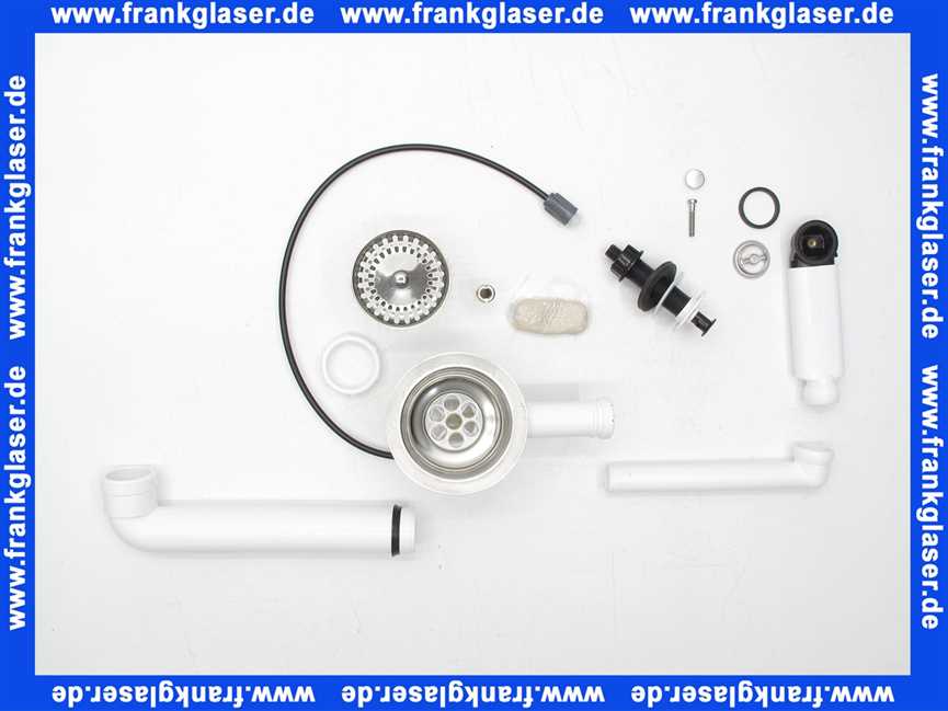 82861000 Villeroy & Boch Ab- und Überlaufgarnitur mit Excenterbedienung