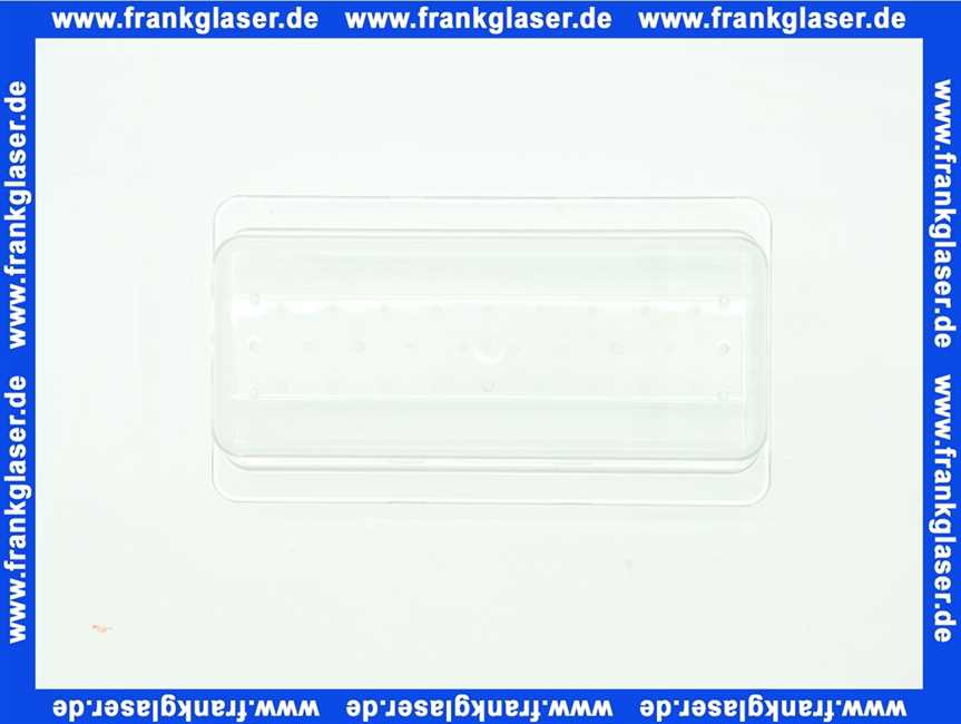 832300K2 Villeroy & Boch Resteschale Rest Schale zu Spülbecken glasklar