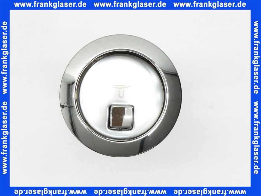 92180961 Villeroy & Boch Drückertaste für Spülkästen mit Duo-Spar-Technik