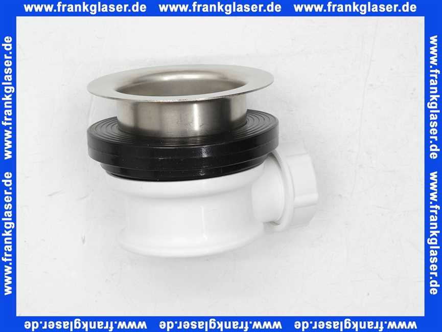 94082061 Villeroy und Boch Ventil Ablaufventil verchromt für Spülbecken