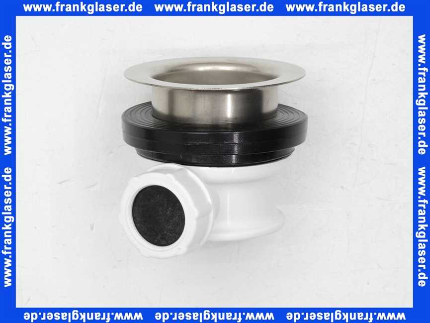 94082061 Villeroy und Boch Ventil Ablaufventil verchromt für Spülbecken