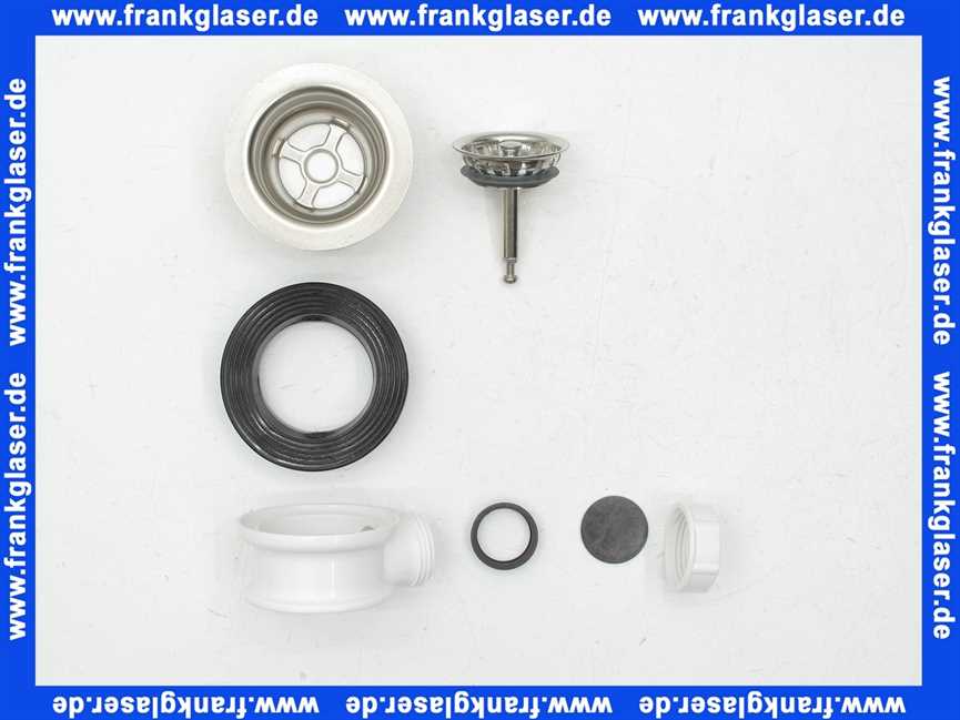 94082061 Villeroy und Boch Ventil Ablaufventil verchromt für Spülbecken