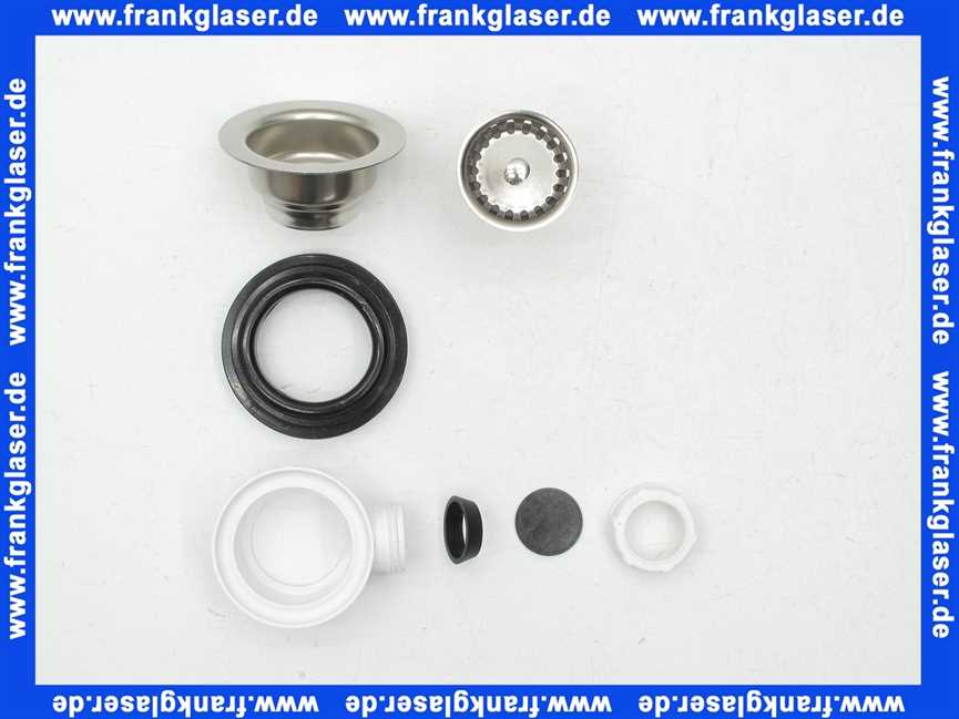 94082061 Villeroy und Boch Ventil Ablaufventil verchromt für Spülbecken