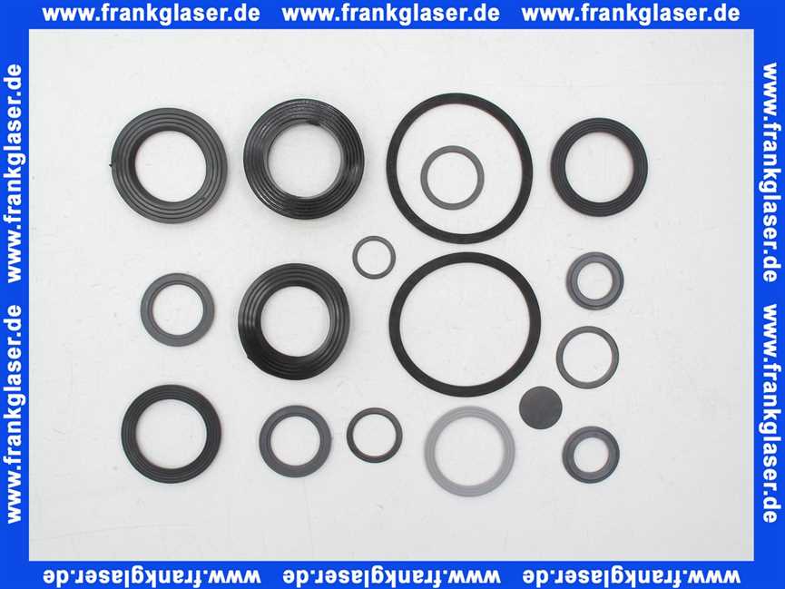 94090000 V&B Dichtungssatz Dichtungsset für Spülen Ablaufgarnituren