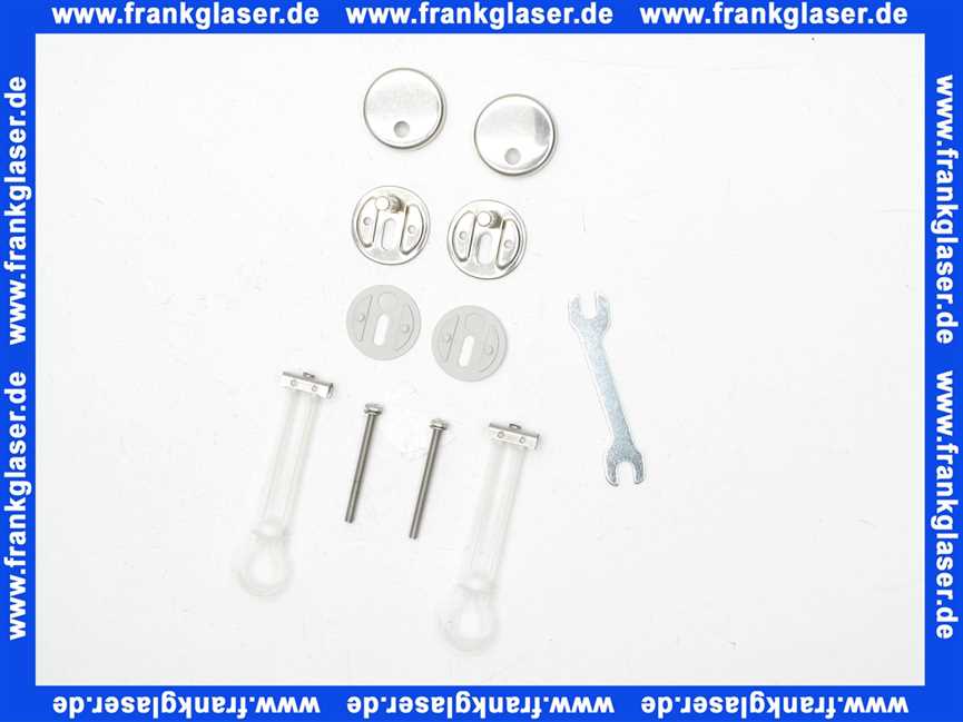 98M1S061 Villeroy & Boch Befestigungsset Befestigungssatz zu WC Sitz