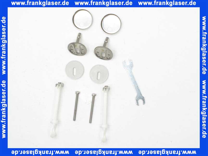 98M1S061 Villeroy & Boch Befestigungsset Befestigungssatz zu WC Sitz