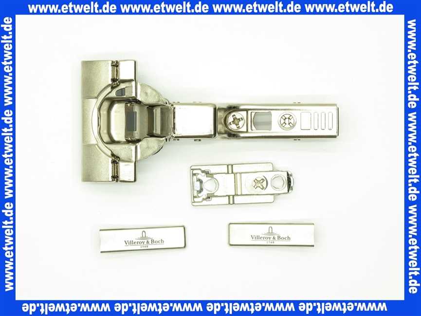 BAB0101 Villeroy & Boch Ersatzscharnier für einen WT-Unterschrank