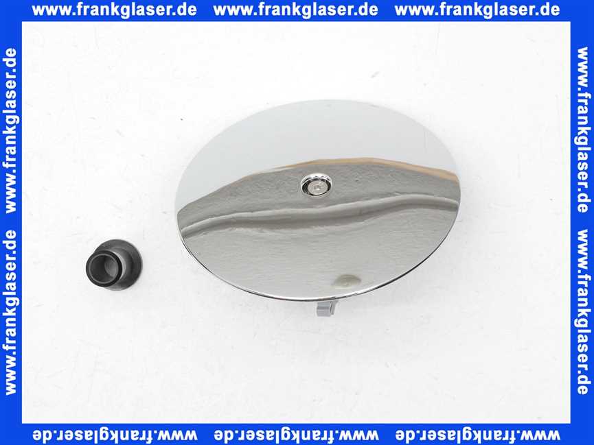 UCWAS0056 Villeroy & Boch Wellness Ersatzteil Abdeckung verchromt
