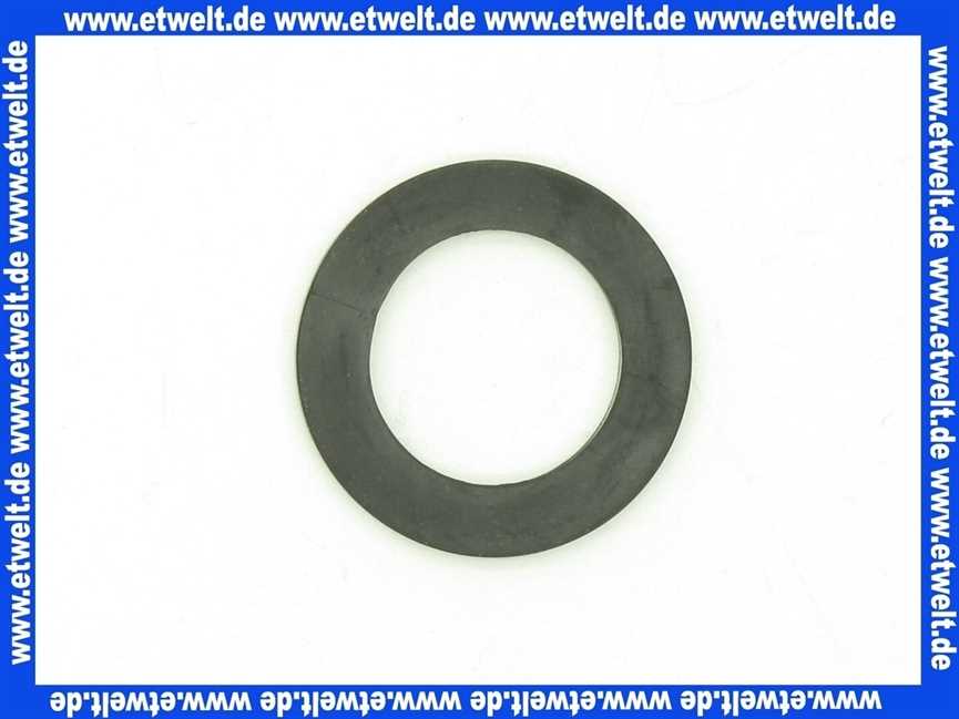 Dichtungsring 14,5x8x1mm, Gummi, EPDM für Trinkwasser zertifiziert nach KTW-BWGL, EN 681-1, 70°Sh.A, o.Einlage, schwarz