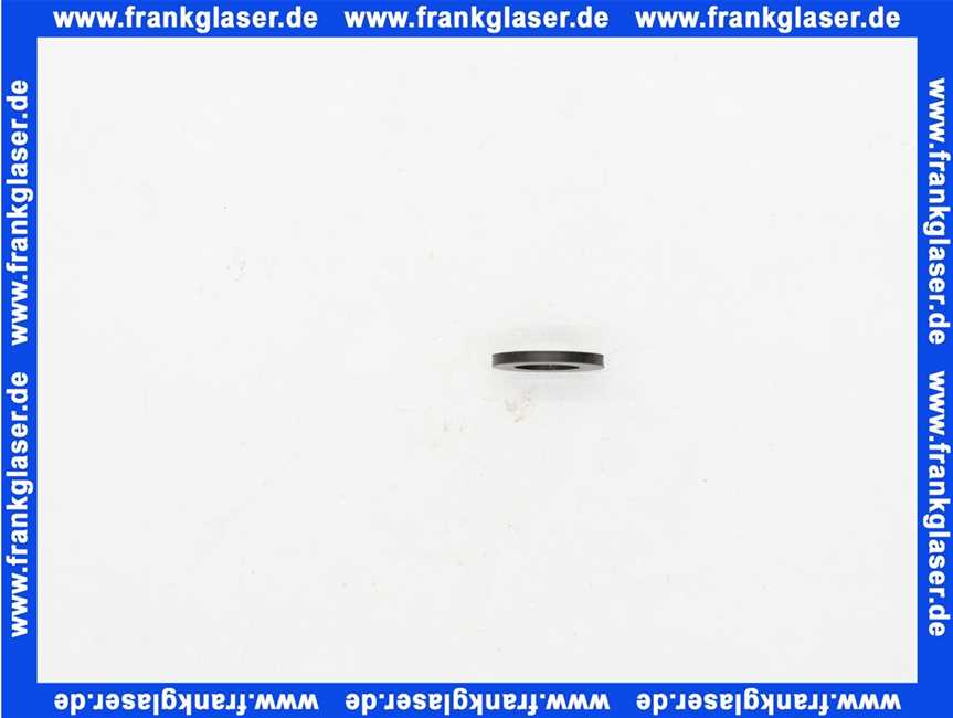 Dichtungsring 17x10x2 mm, Gummi, EPDM für Trinkwasser zertifiziert nach KTW-BWGL, EN 681-1, 70°Sh.A, o.Einlage, schwarz