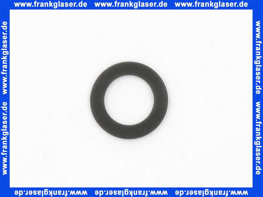 Dichtungsring 18x12x2 mm, Gummi, EPDM für Trinkwasser zertifiziert nach KTW-BWGL, EN 681-1, 70°Sh.A, o.Einlage, schwarz