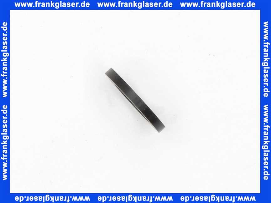 Dichtungsring 18x12x2 mm, Gummi, EPDM für Trinkwasser zertifiziert nach KTW-BWGL, EN 681-1, 70°Sh.A, o.Einlage, schwarz
