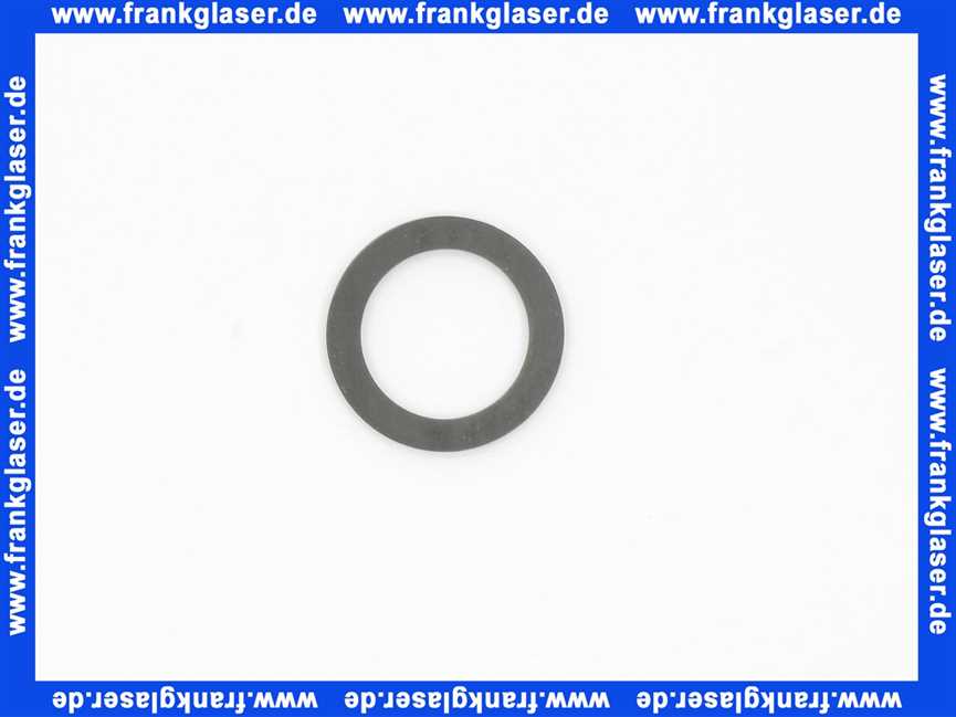 Dichtungsring 31x23x3mm, Gummi, EPDM für Trinkwasser zertifiziert nach KTW-BWGL, EN 681-1, 70°Sh.A, o.Einlage, schwarz