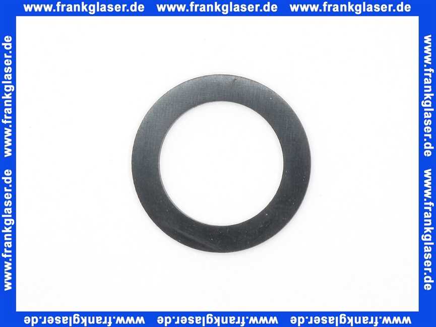 Dichtungsring 38x27x2 mm, Gummi, EPDM für Trinkwasser zertifiziert nach KTW-BWGL, EN 681-1, 70°Sh.A, o.Einlage, schwarz