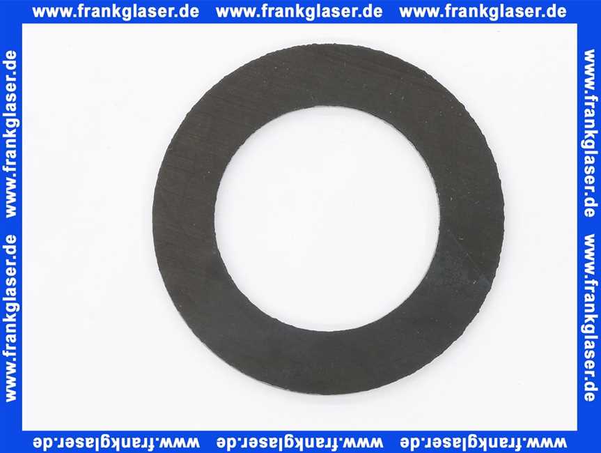 Dichtungsring 39x25x2 mm, Gummi, EPDM für Trinkwasser zertifiziert nach KTW-BWGL, EN 681-1, 70°Sh.A, o.Einlage, schwarz