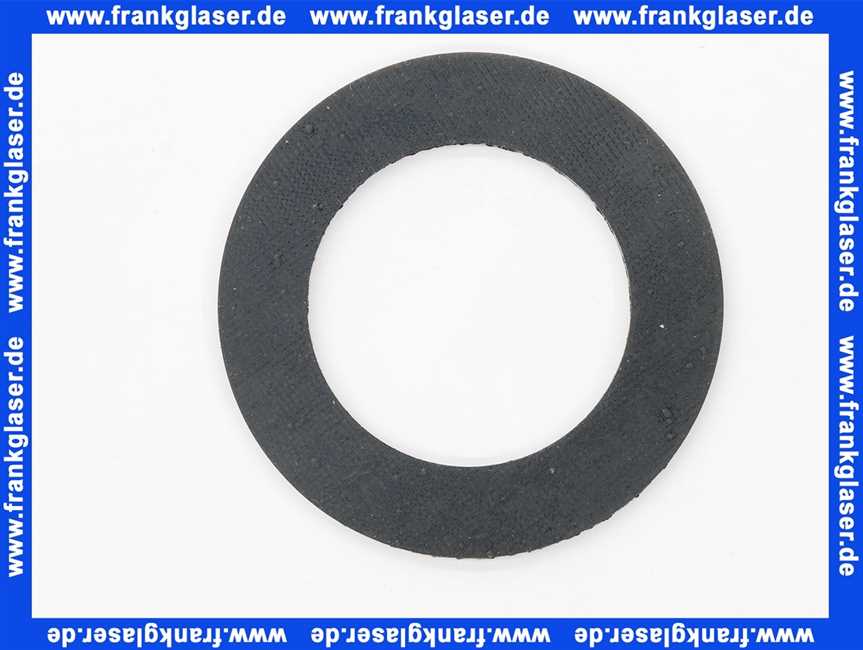 Dichtungsring 39x25x2 mm, Gummi, EPDM für Trinkwasser zertifiziert nach KTW-BWGL, EN 681-1, 70°Sh.A, o.Einlage, schwarz
