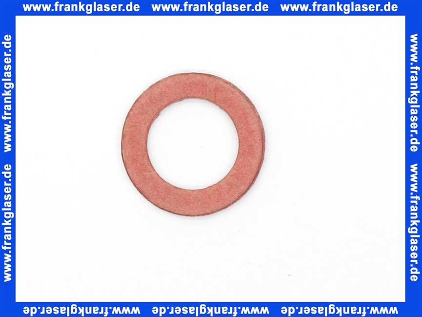 Dichtungsring 24x15x2,5 mm, Fiber, Zulassungen: KTW, W270, WRAS, DGS/VS4, rot