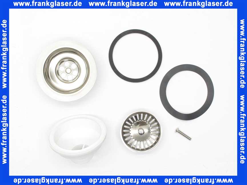 109967 Viega Ablaufventil für Spülbecken mit großem Ablaufloch