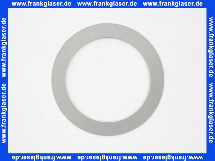 318321 Viega Dichtung 6956.1-182 in 115x88mm Gummi grau zu Ablaufventil