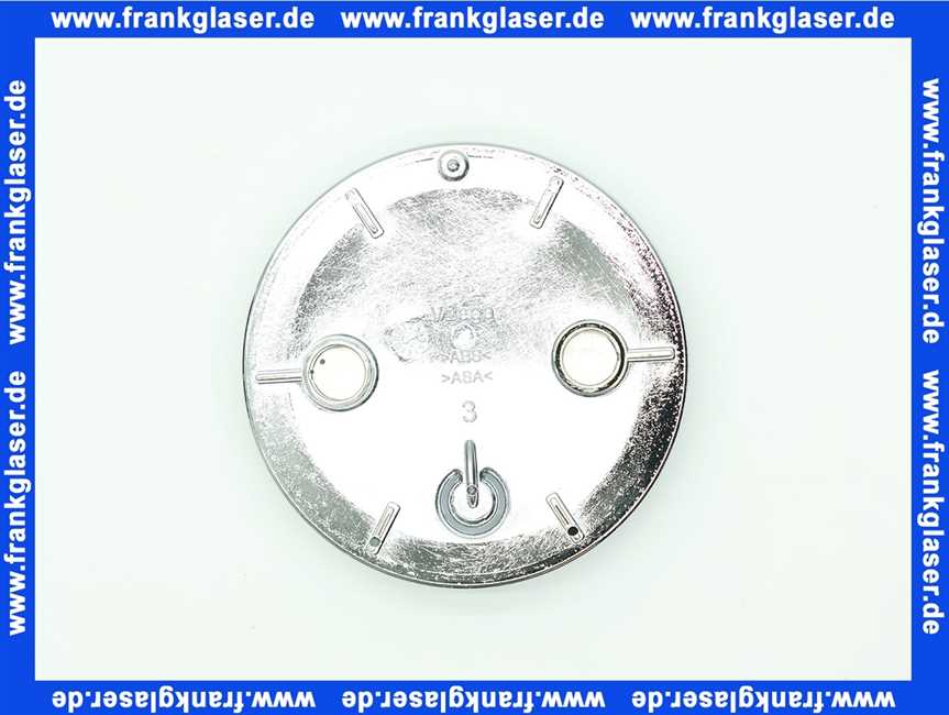 615154 Ausstattungsset Feinbauset Deckel Abdeckung Diana für Domoplex verchromt für Duschwannen mit 52mm Ablauf Viega