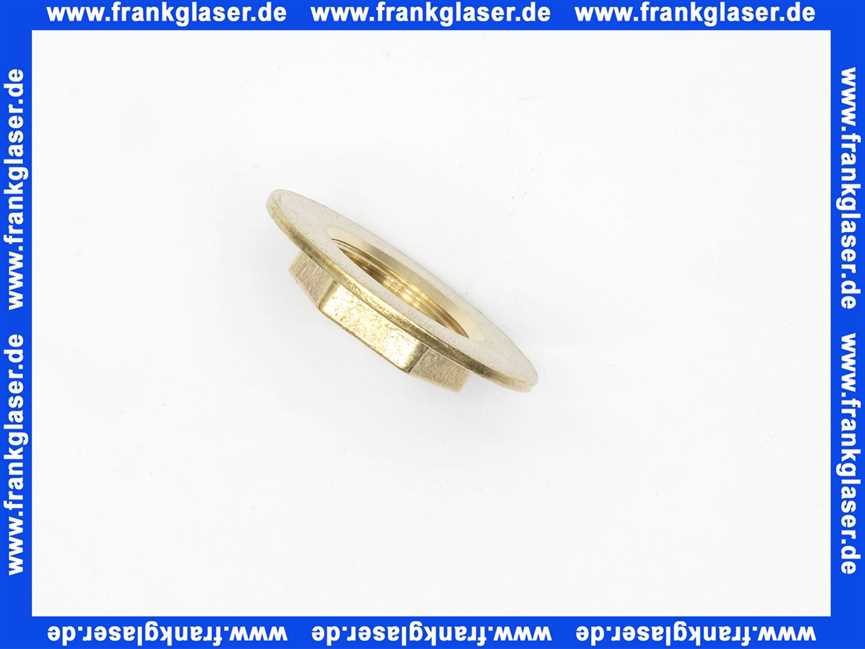 102258 Viega Gegenmutter 9941 in G3/4 x 49mm Messing