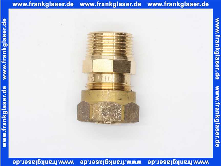 102289 Viega Verschraubung Sanfix 2011 in 20mm x R3/4 Rotguss