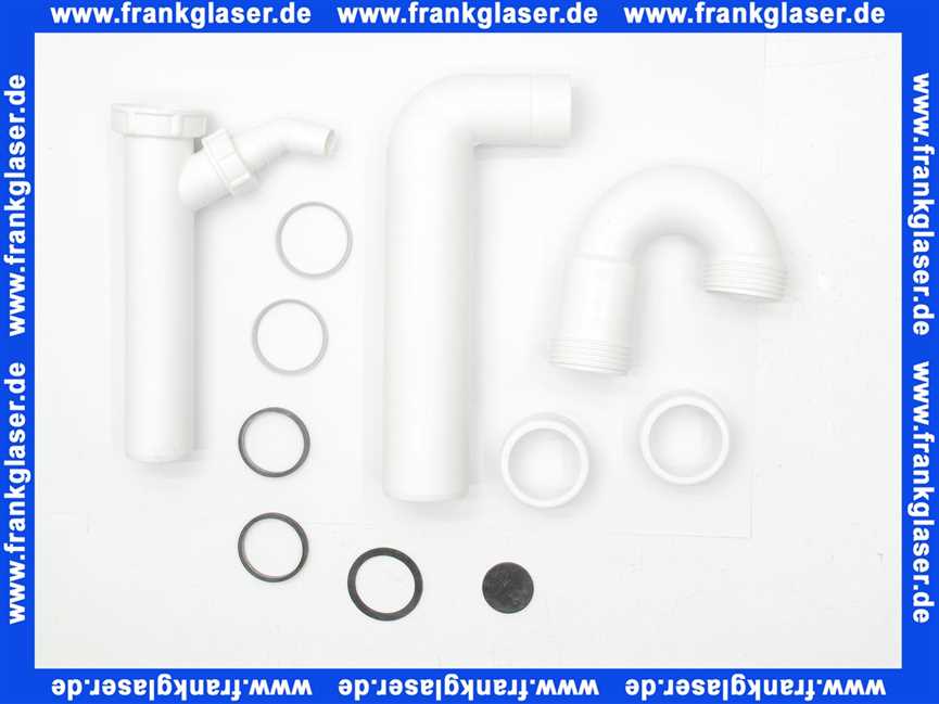 102838 Viega Röhrengeruchverschluss 7985.10 in G1 1/2 x 50mm Kunststoff weiss