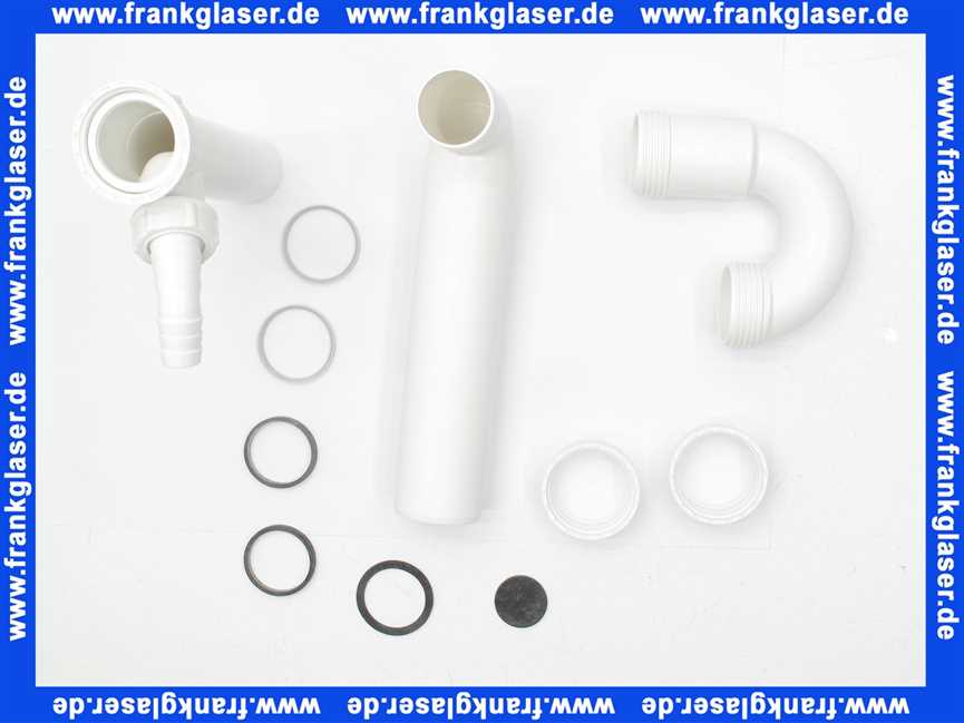 102838 Viega Röhrengeruchverschluss 7985.10 in G1 1/2 x 50mm Kunststoff weiss