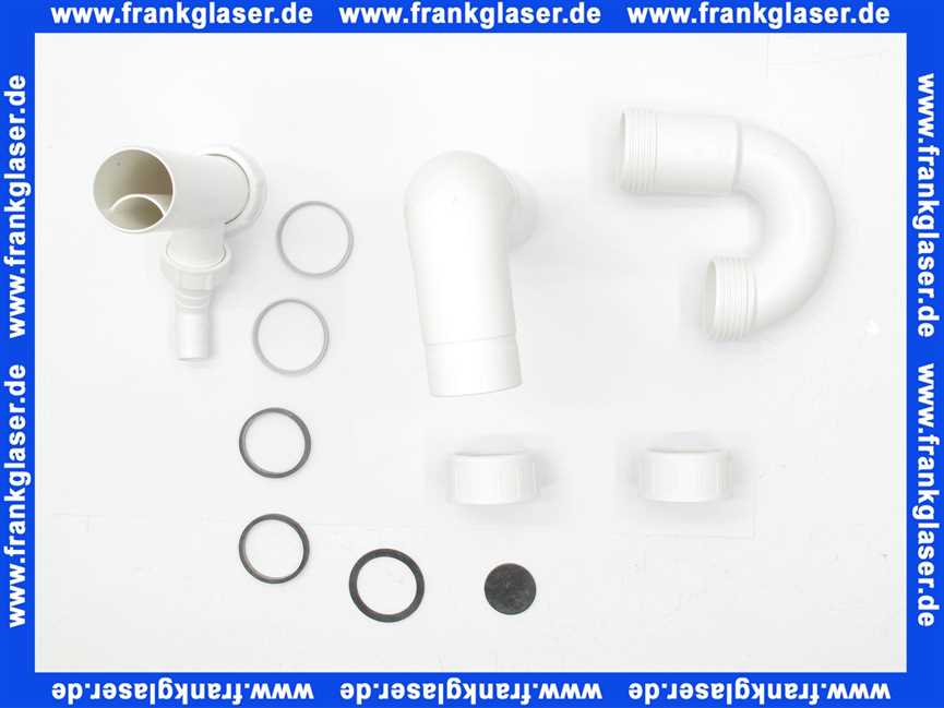 102838 Viega Röhrengeruchverschluss 7985.10 in G1 1/2 x 50mm Kunststoff weiss