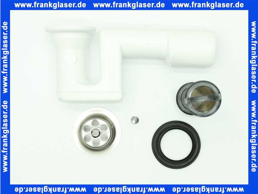 103408 Viega Ablaufgarnitur 6933.89 in DN40/50 x 70x120mm Messing verchromt