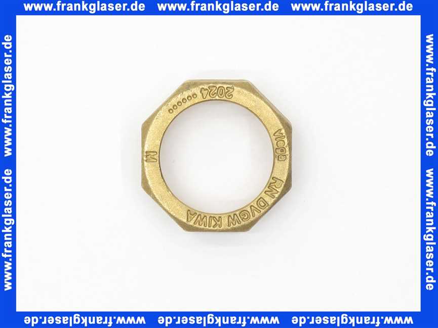 103811 Viega Überwurfmutter 1121-654 in G1 1/4 x 33,8mm Messing