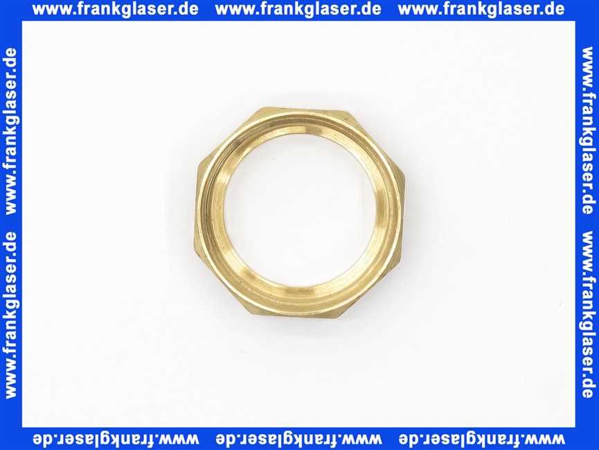 103811 Viega Überwurfmutter 1121-654 in G1 1/4 x 33,8mm Messing