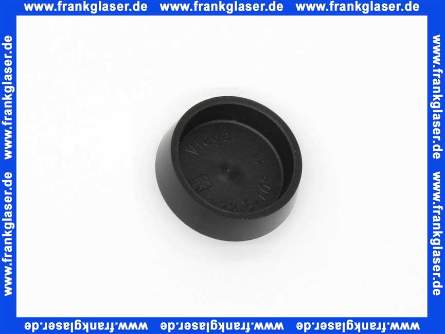 Viega Ventilstopfen 103934 aus PVC 38,5mm mit Dreieckhaken zu Ablaufventil bzw. Stopfenventil